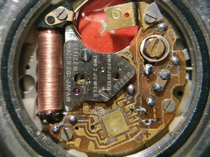 整修citizen 8851A舊錶