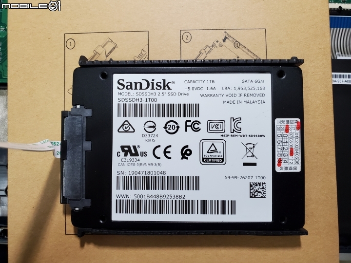 點我看大圖 X571GT 加裝 1TB SSD & 16G RAM