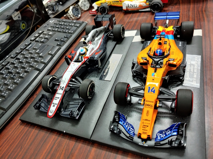 [開箱]MINICHAMPS 1/18 McLaren MCL33 F.ALONSO L.E. 518 pcs.