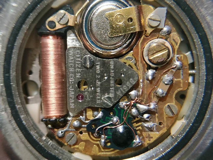 整修citizen 8851A舊錶