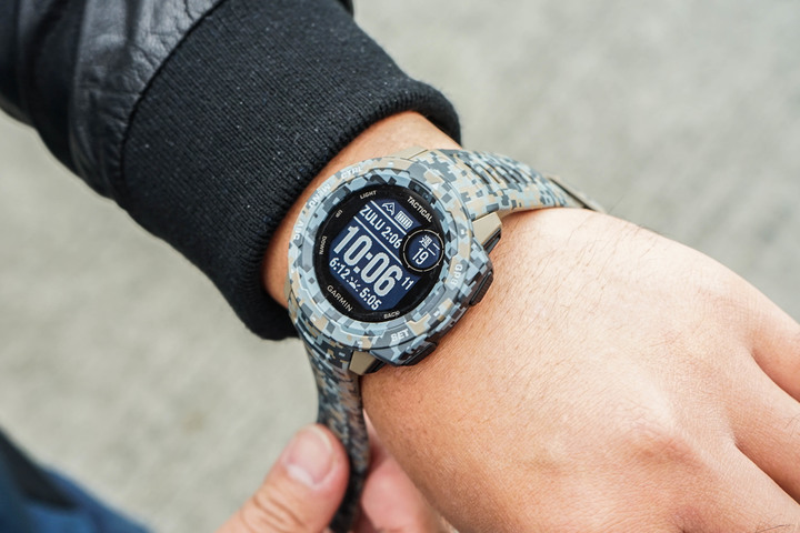 Garmin Instinct Tactical Edition軍事戰術版開箱實測 喚醒心中的硬漢魂!