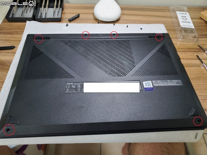 點我看大圖 X571GT 加裝 1TB SSD & 16G RAM