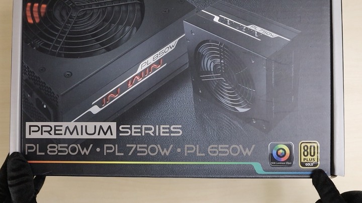 開箱 InWin PL850 金牌全模組電源供應器