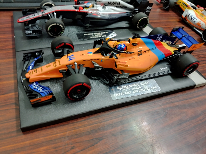 [開箱]MINICHAMPS 1/18 McLaren MCL33 F.ALONSO L.E. 518 pcs.