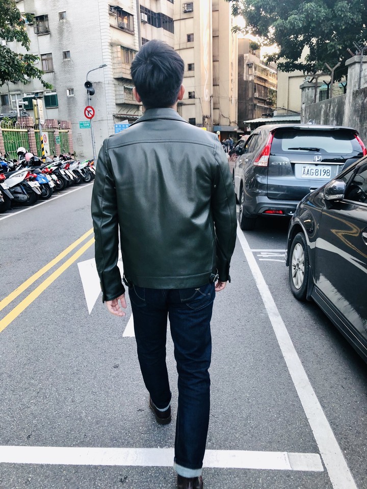 [鹿頂記]Jeansda M1944 Elk Leather Utility Jacket