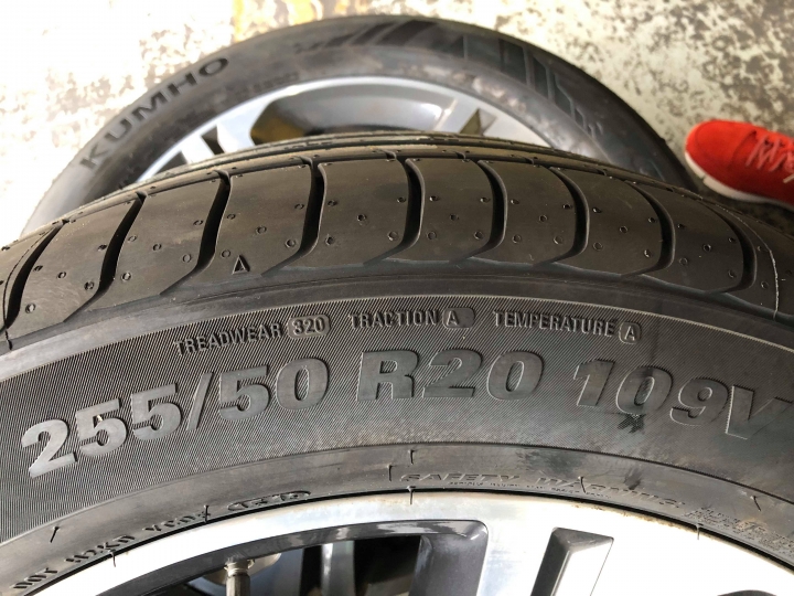 錦湖KUMHO HP91 SUV胎使用心得 (255/50/R20)