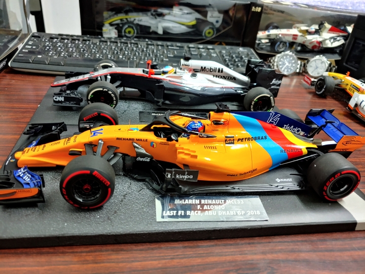 [開箱]MINICHAMPS 1/18 McLaren MCL33 F.ALONSO L.E. 518 pcs.