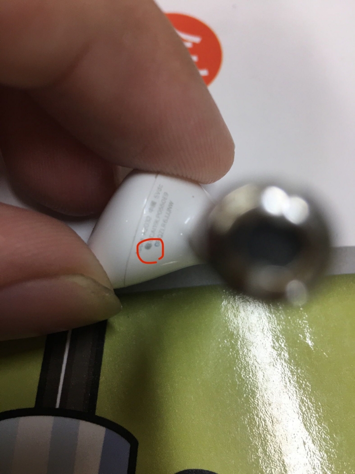 AirPods 清潔與耳機文字處問題