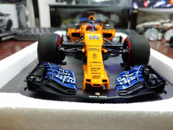 [開箱]MINICHAMPS 1/18 McLaren MCL33 F.ALONSO L.E. 518 pcs.