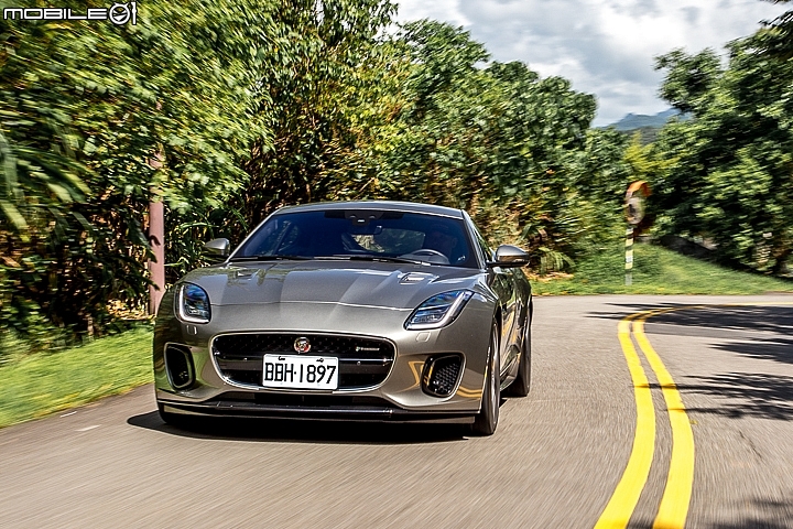 Jaguar F-TYPE 3.0L AWD R-Dynamic 試駕 動靜優雅迷人的美型跑車