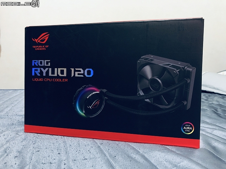 點我看大圖 在蝦皮上撿到一顆AIO 信仰水冷 ASUS RYUO 120開箱