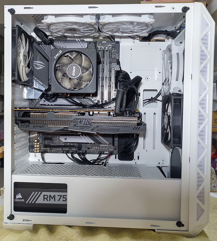 電腦整線-君主Montech Air 900 Mesh 白