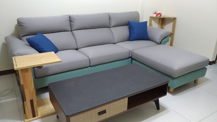 台南庫克沙發開箱-北歐風涼感布