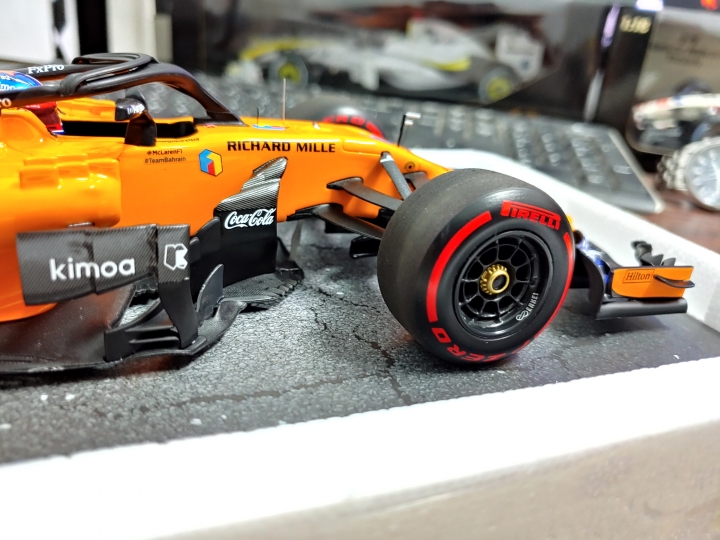 [開箱]MINICHAMPS 1/18 McLaren MCL33 F.ALONSO L.E. 518 pcs.