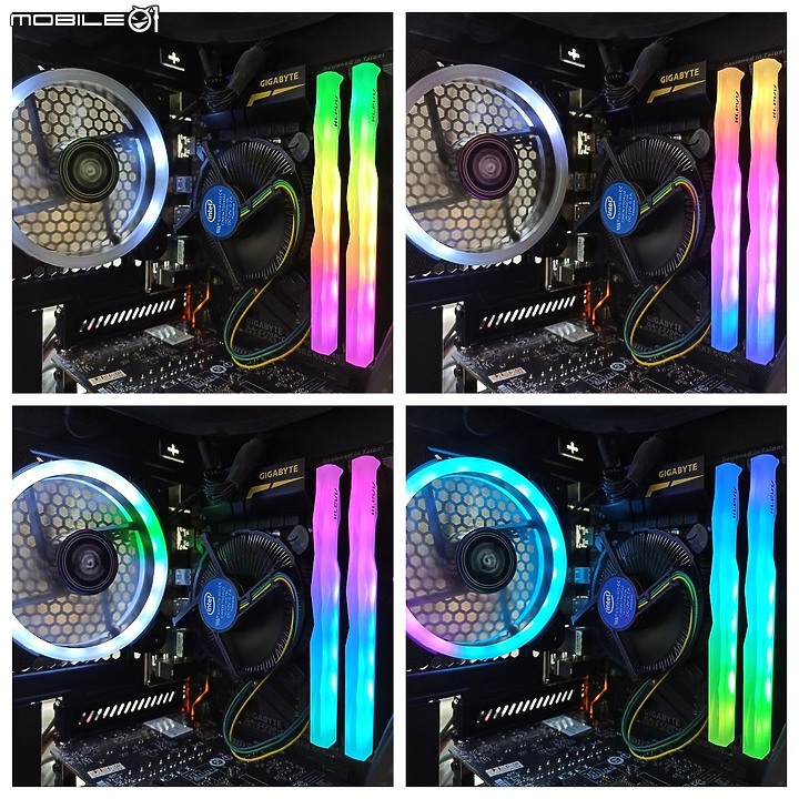 老電腦也能玩轉RGB跟超頻 KLEVV DDR4-3466 CRAS X RGB 8Gx2