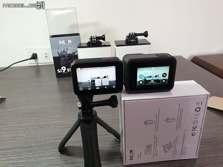 12/04最後更新 SJCAM SJ9 strike 二少爺 不專業 開箱 及與 GOPRO HERO 8 簡單比較 心得分享