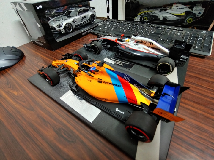 [開箱]MINICHAMPS 1/18 McLaren MCL33 F.ALONSO L.E. 518 pcs.