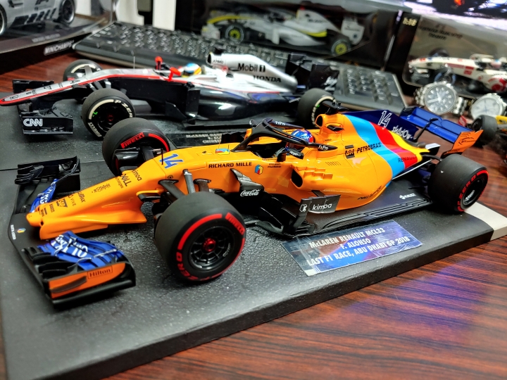 [開箱]MINICHAMPS 1/18 McLaren MCL33 F.ALONSO L.E. 518 pcs.