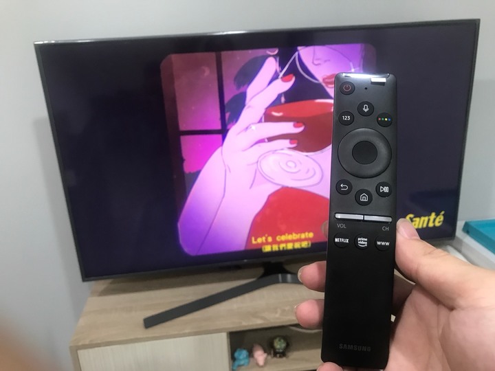 新房間 新電視 SAMSUNG UA55RU7400WXZW開箱