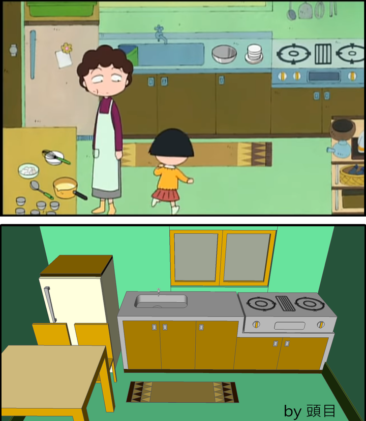 【小丸子家】櫻桃小丸子家格局大公開