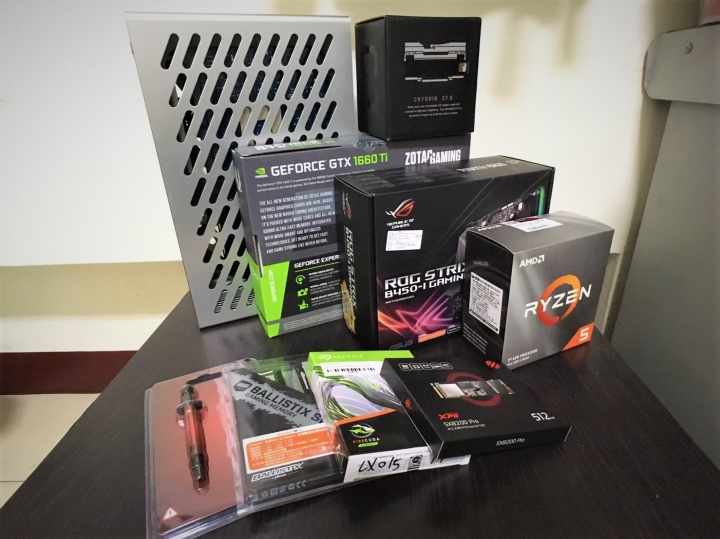 【開箱】ITX裝機分享_Skyreach 4 MINI_R5 3600+zotac1660ti