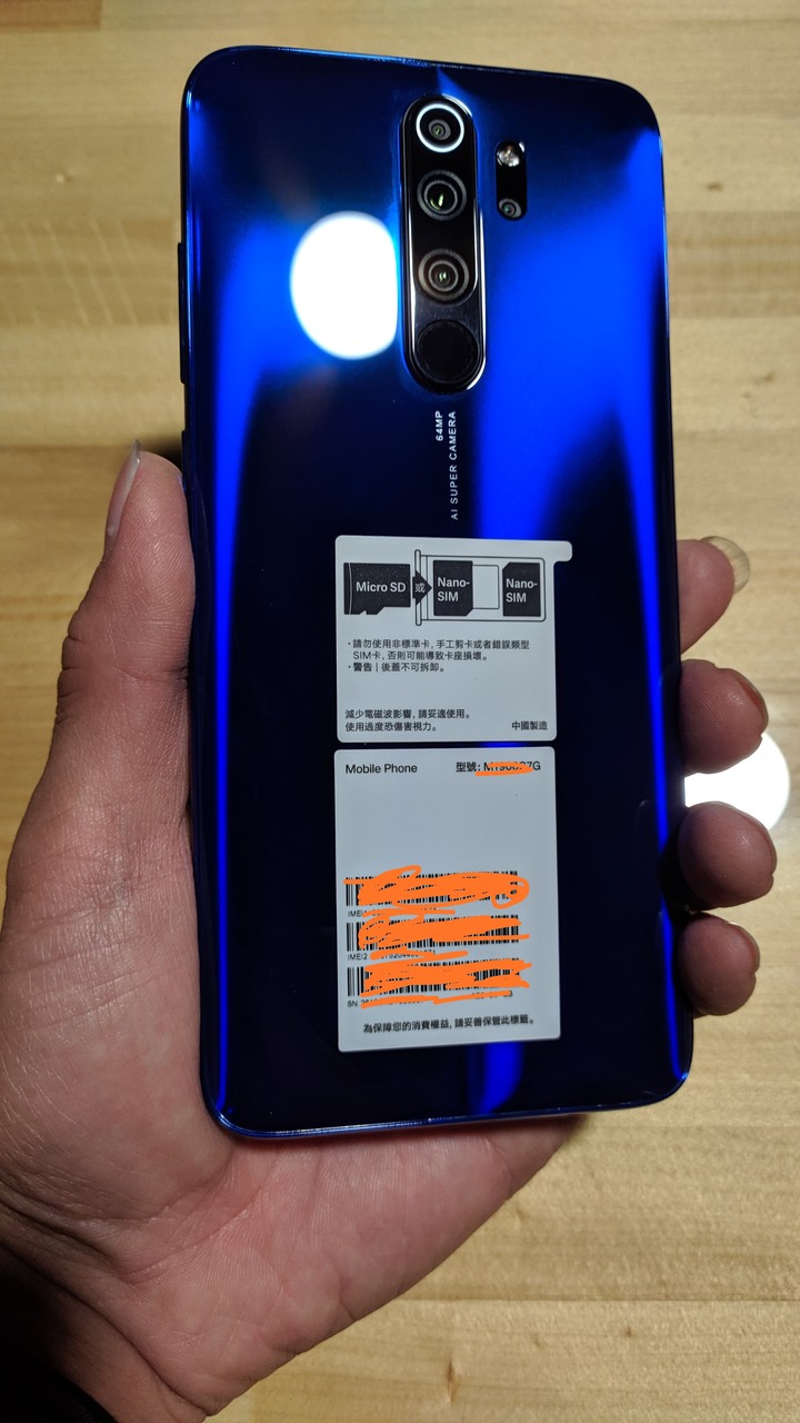 紅米 note8 pro 深海藍 皮套 玻璃貼分享