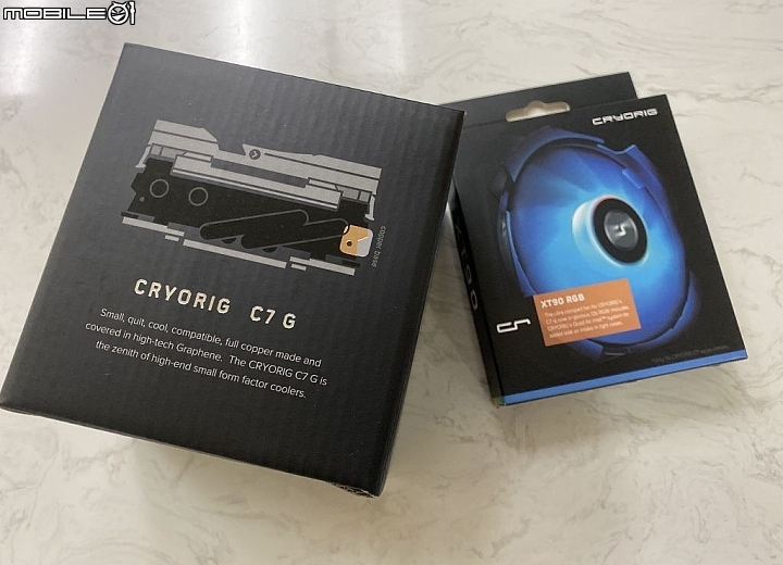 [開箱] 快睿 C7 完全版 C7G 石墨稀 ROG STRIX X570 I GAMING 開箱