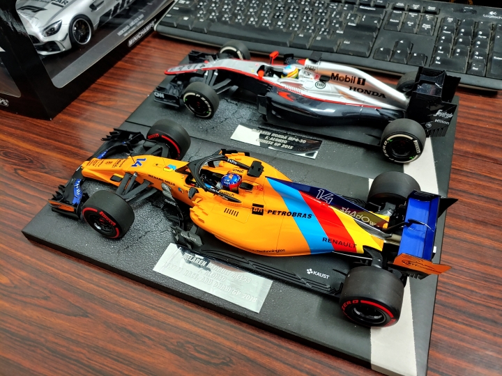 [開箱]MINICHAMPS 1/18 McLaren MCL33 F.ALONSO L.E. 518 pcs.