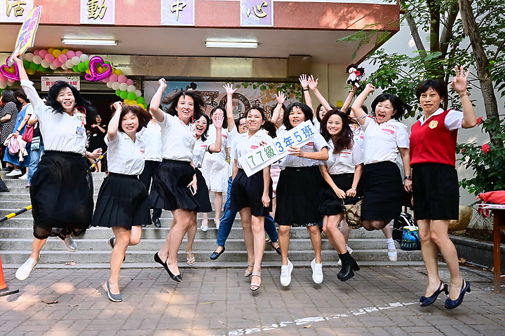 點我看大圖 Z7+14-30mm F4.0 S實拍600多人大合照:高雄女中77級78級畢業30重聚