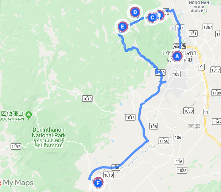清邁近郊自駕2日