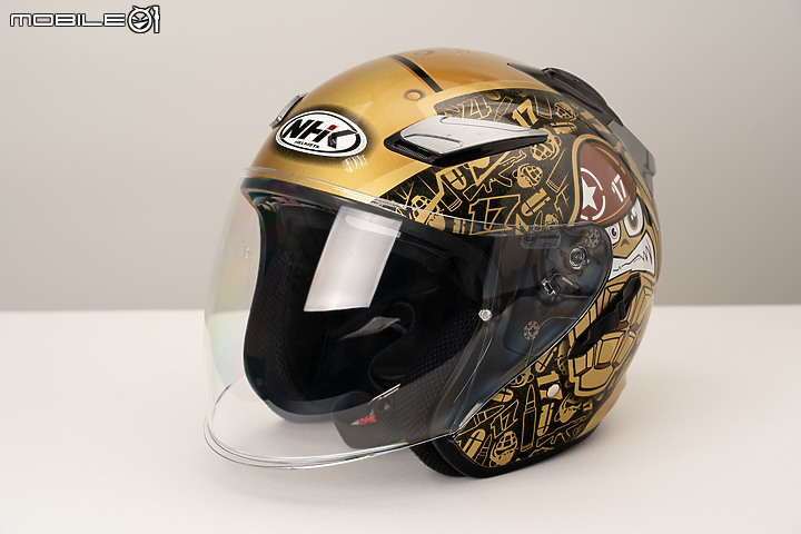 NHK Helmets R1 通勤安全帽開箱 MotoGP 車手專屬彩繪登場