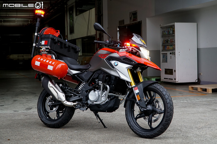 BMW Motorrad G 310 GS 消防重機獨家專訪！蘇花改隧道救援專屬！