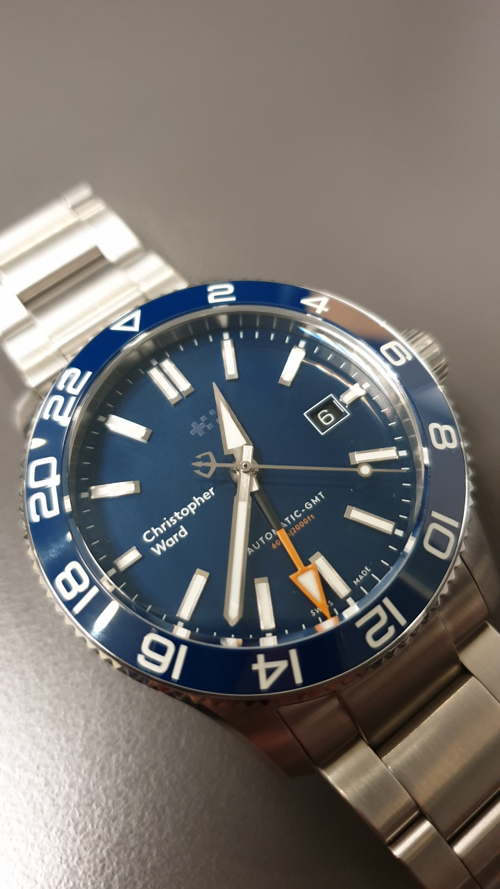 Christopher Ward C60 Trident GMT MK3