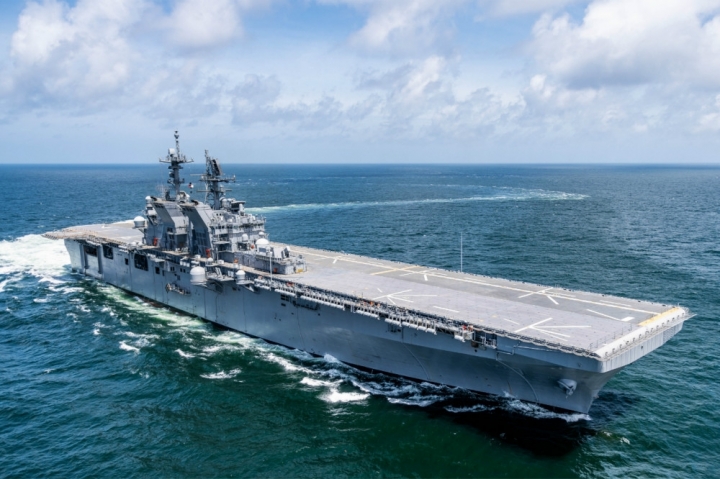 美軍「的黎波里號」兩棲攻擊艦完成驗收【搭載F-35B】