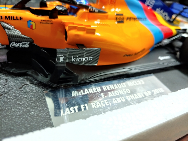 [開箱]MINICHAMPS 1/18 McLaren MCL33 F.ALONSO L.E. 518 pcs.