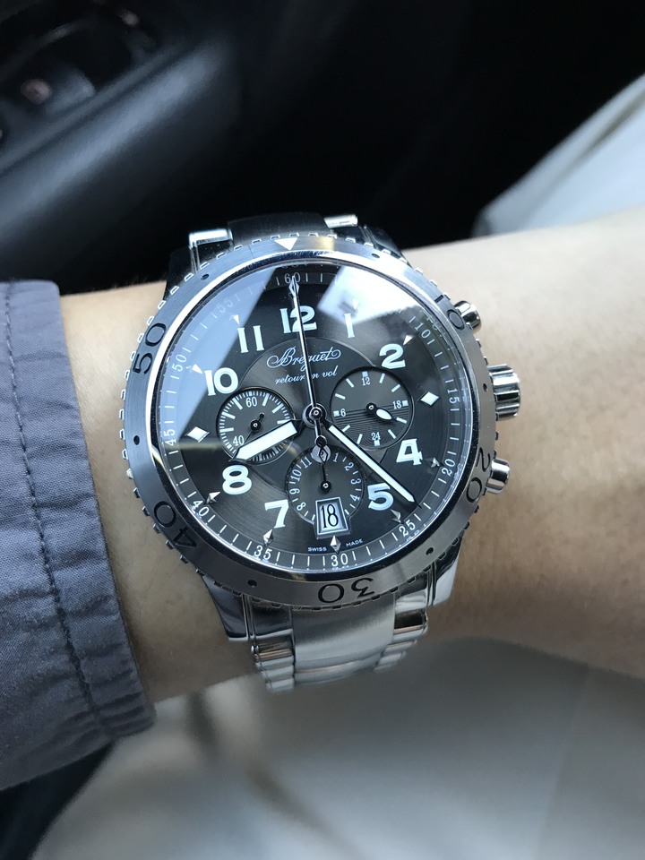 點我看大圖 Breguet Type XXI 3810ST 開箱