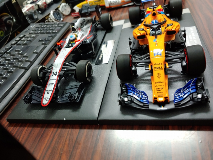 [開箱]MINICHAMPS 1/18 McLaren MCL33 F.ALONSO L.E. 518 pcs.