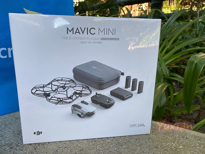 249克 ! 掌上航拍 DJI Mavic Mini 開箱詳細評測