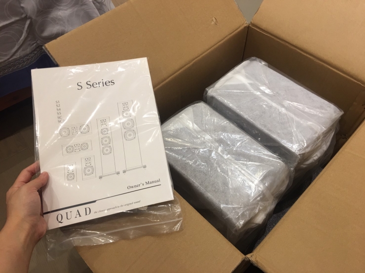 ［開箱］英國 QUAD Vena II 綜合擴大機& QUAD S1 書架喇叭－典雅英倫美聲