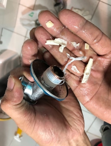 新房子熱水管就堵塞
