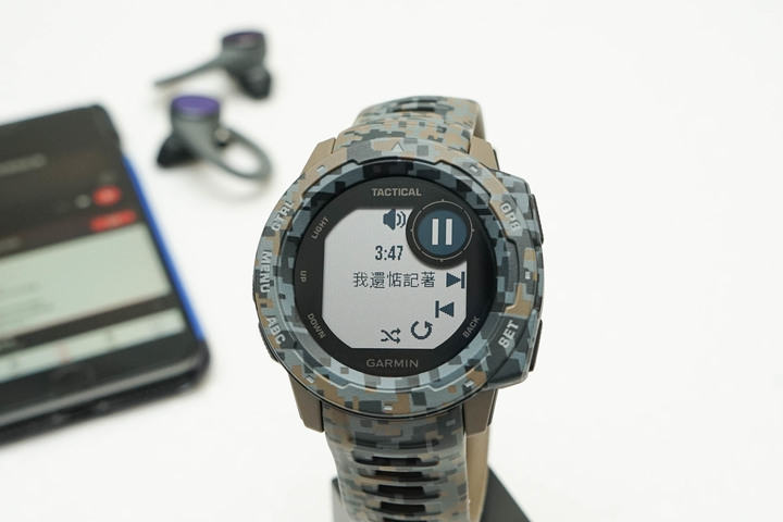 Garmin Instinct Tactical Edition軍事戰術版開箱實測 喚醒心中的硬漢魂!