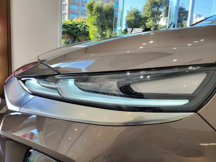 [靜態賞車] 進口身份的第4代Hyundai Santa Fe 5+2七人座休旅 大地銅色
