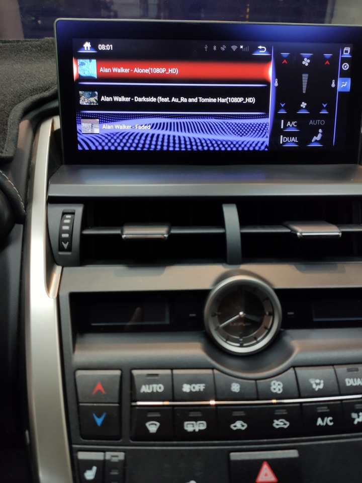 LEXUS NX/UX/IS/ES用10吋藍光屏安卓螢幕,8核心 4+64G高解析度!安卓8.0!