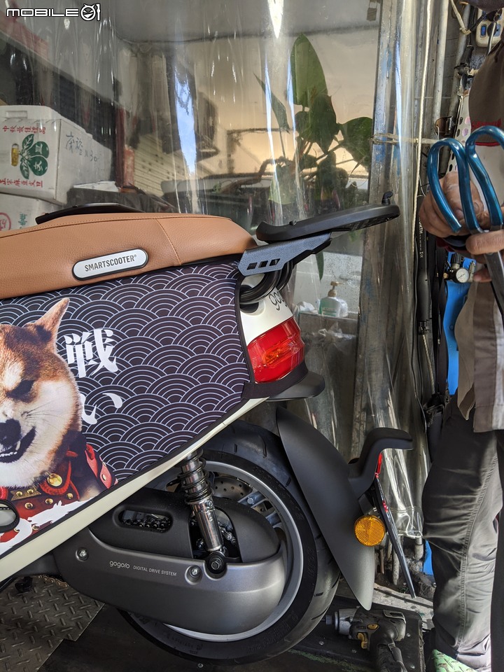 太座休假買菜車-Gogoro 2 Delight上架掛箱&後輪異音處理(附圖多)