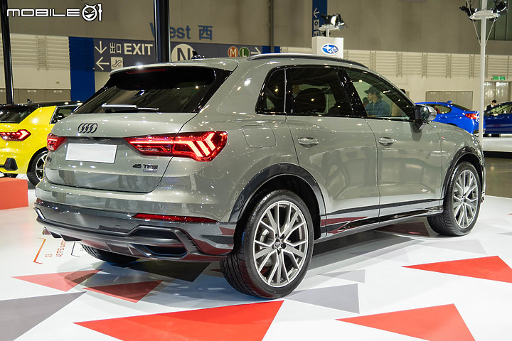 【2020台北車展】Audi Q3現身車展舞台,休旅新星2020正式發表