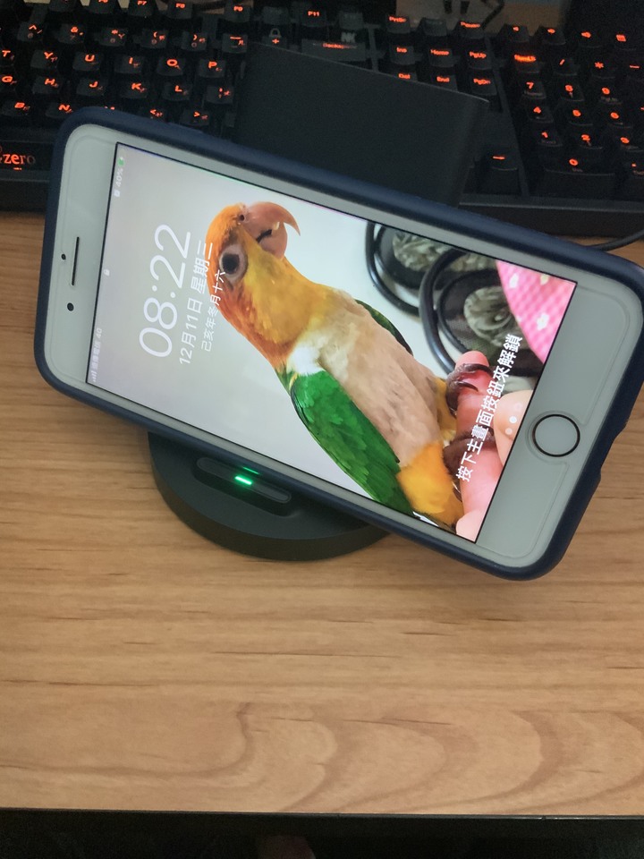 開箱 小米立式無線充電器 20w In iPhone 8+