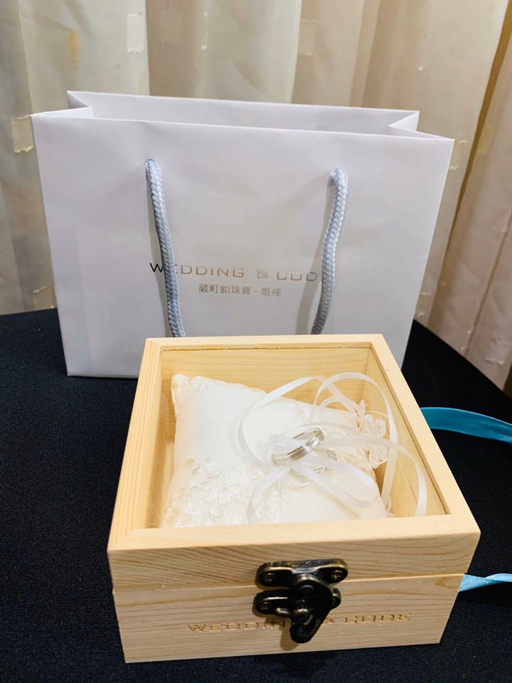 Wedding code葳町釦鑽石婚戒分享