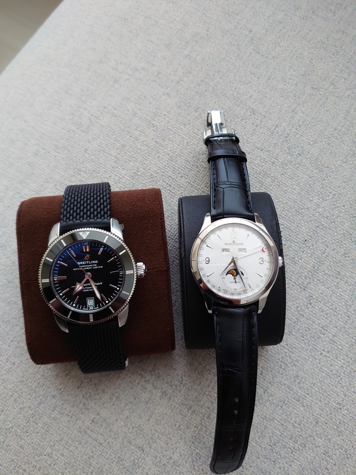 [初次超不專業開箱]superocean heritage2 & JLC master calender