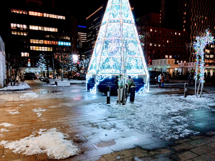 大雪紛飛的北海道之旅_HTC U12拍攝