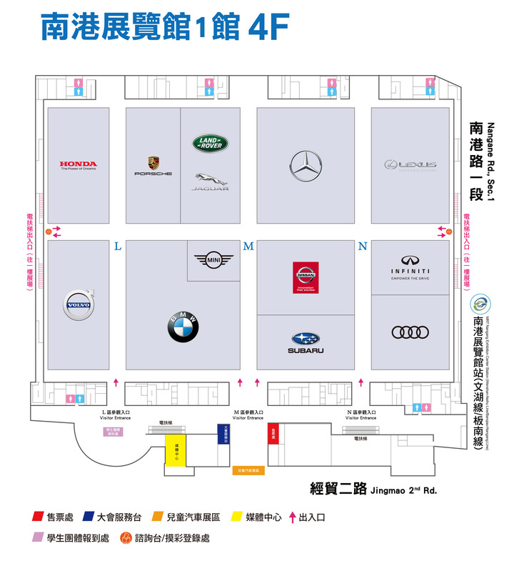 南港車展，Ｐｏｒｓｃｈｅ在四樓喔